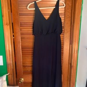 Bridesmaid navy size 4 dress. Worn once, not altered